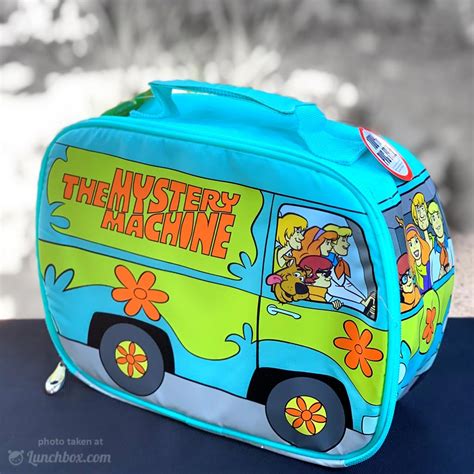 scooby doo mystery machine metal lunch box|scooby doo lunch bag.